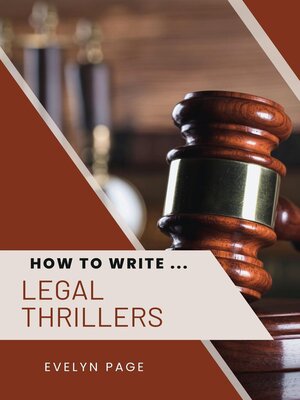 cover image of How to Write ... Legal Thrillers